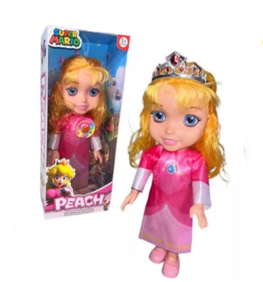 Muñeca princesa Peach Mario Bros